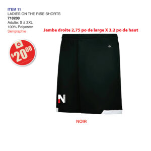 Item 11 Collège Lionel-Groulx Femme Short 710200 2026