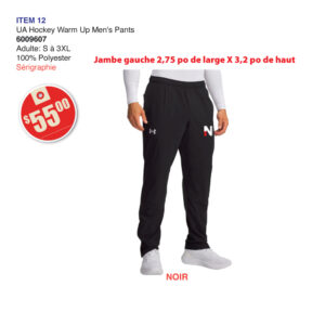 Item 12 Collège Lionel-Groulx UA Hockey Pants 6009607 2026