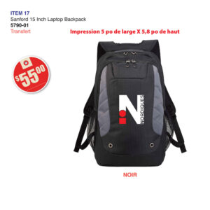 Item 17 Collège Lionel-Groulx Laptop Backpack 2026