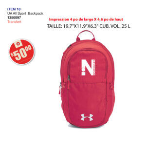 Item 18 Collège Lionel-Groulx Sport Backpack 2026