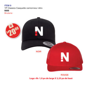 Item 09 Collège Lionel-Groulx Casquette camionneur 2026